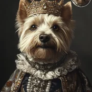 Pet creative digital painting(Digital)-World Famous Painting