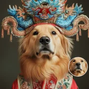 Pet creative digital painting(Digital)-Chinese style